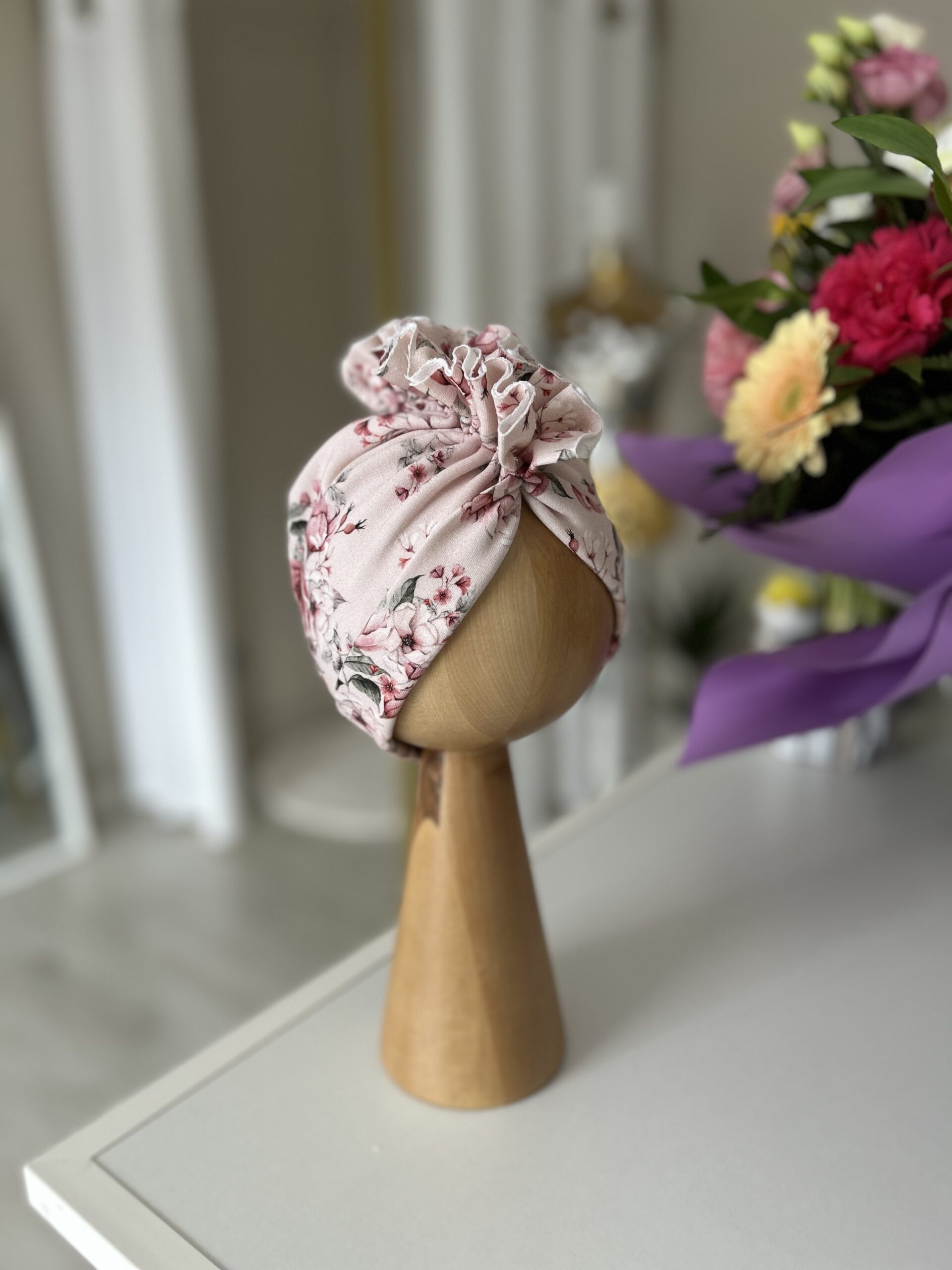 Turban dziecięcy Falbana